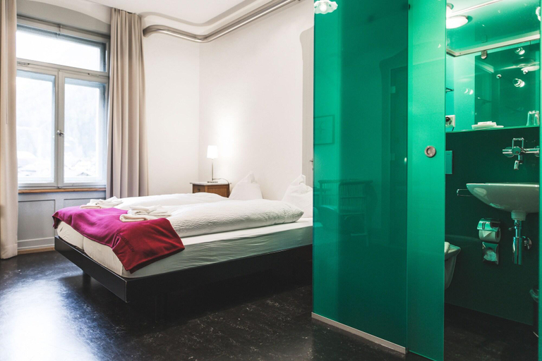 Bedroom 3, Hotel Kurhaus Bergün, Albula