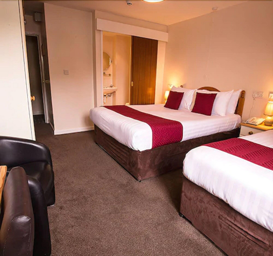 Bedroom 4, The Portbyhan Hotel, Cornwall