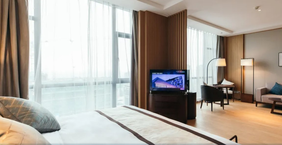Bedroom 2, Hotel Jinyue Radisson Blu Hangzhou, Hangzhou