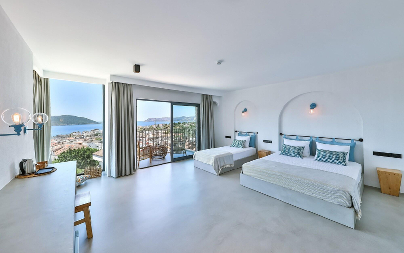 Bedroom 2, Carruba Boutique Hotel, Kaş