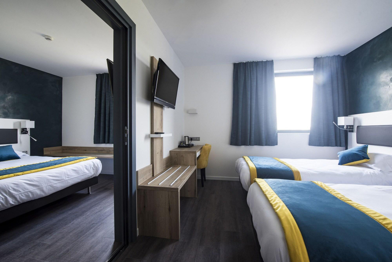 Bedroom 4, B&B HOTEL Brumath Bernolsheim, Bas-Rhin