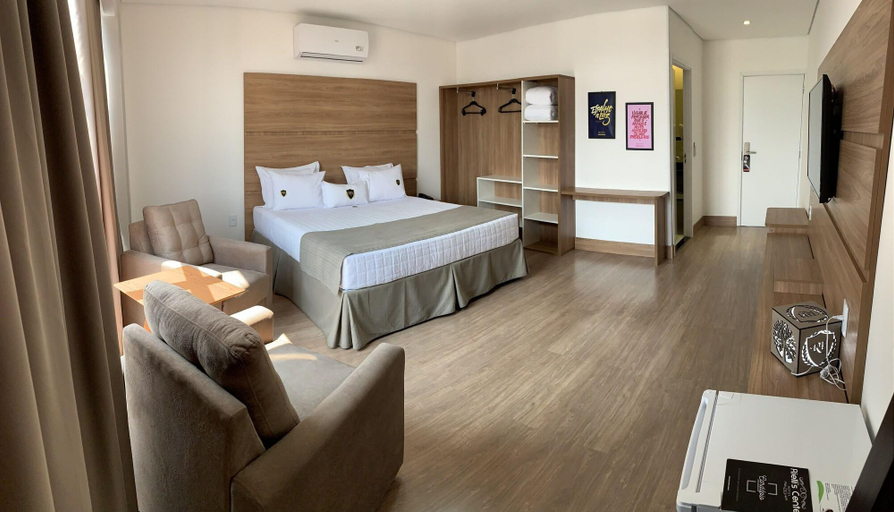 Bedroom 3, Riellis Center Hotel, Botucatu