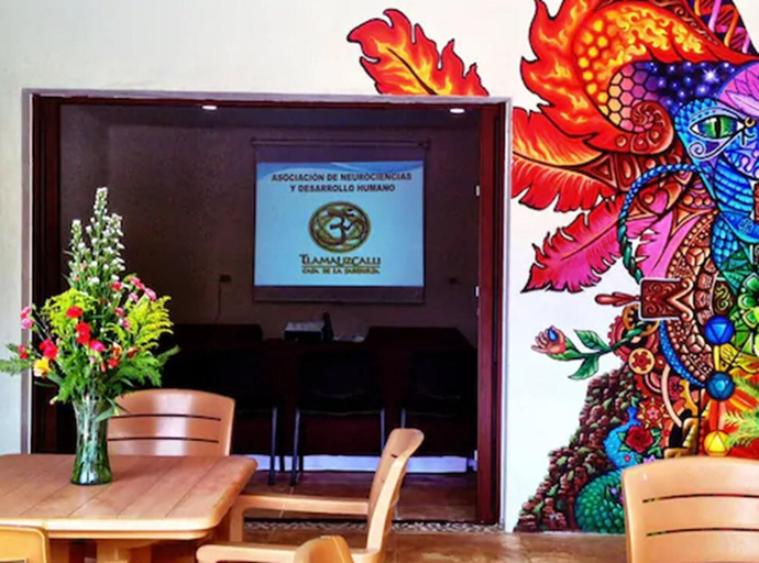 Public Area, Hostal de la Luz, Tepoztlán