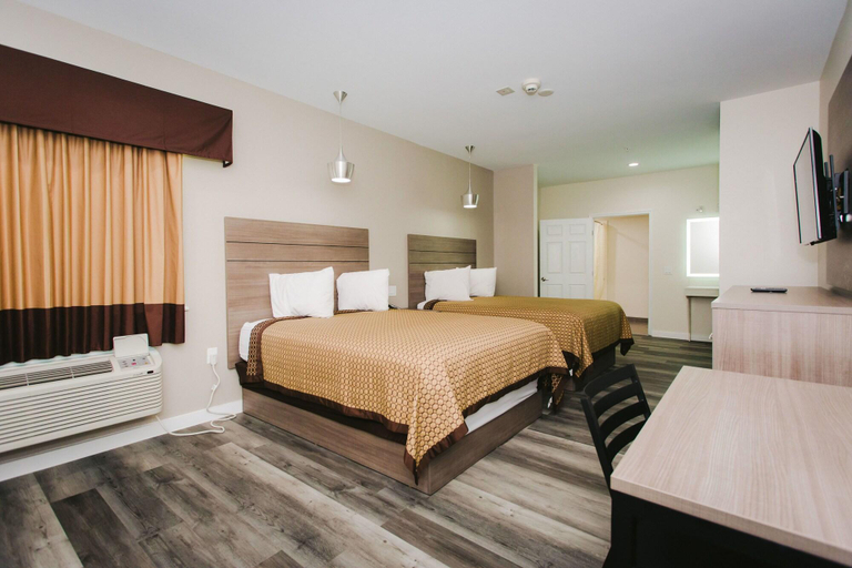 Bedroom 3, Palace Inn- Louetta, Houston
