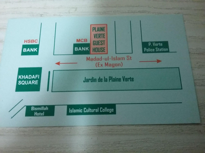 Public Area, La Plaine Verte Guest House