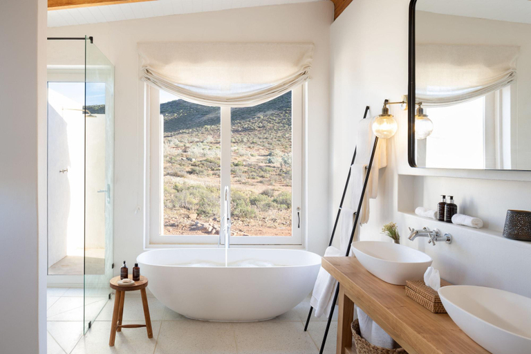 Bathroom 4, Cederberg Ridge Wilderness Lodge, West Coast