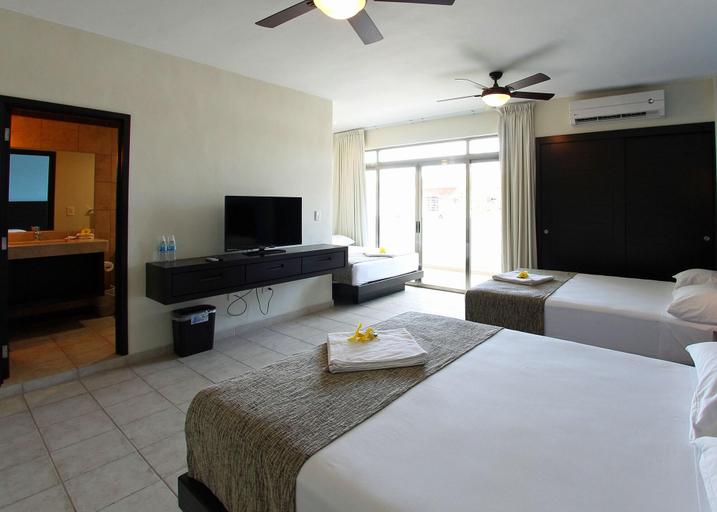 Bedroom 3, Hotel Angelo's, Cozumel