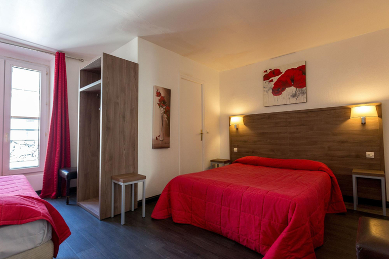 Bedroom 2, Victory Hôtel Galou, Paris