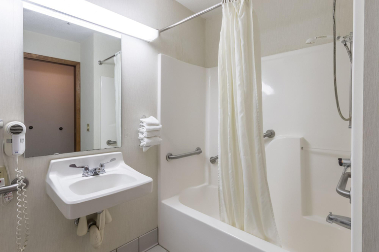 Bathroom 5, Quality Express Inn & Suites, Wood