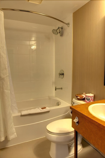 Bathroom 4, Sandman Inn Blue River, Thompson-Nicola