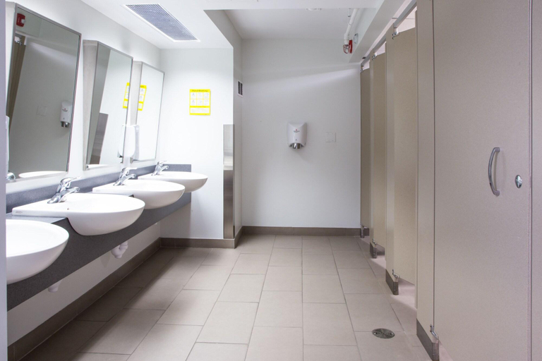 Bathroom 5, Humber College North Campus Residence, Toronto