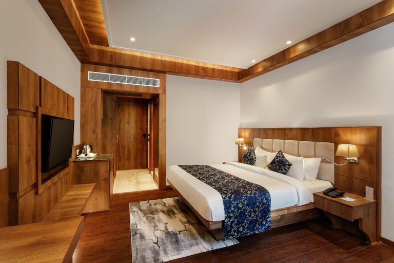 Bedroom 3, ALOKIK RESORT-pure veg, Kullu