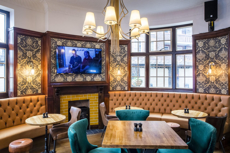 Public Area 3, Three Falcons Hotel, London
