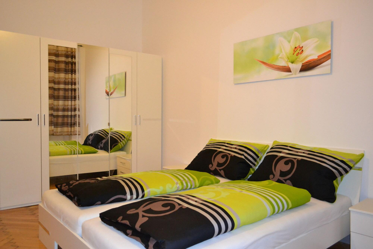 Bedroom 2, Goldfisch Apartment am Donaukanal, Wien