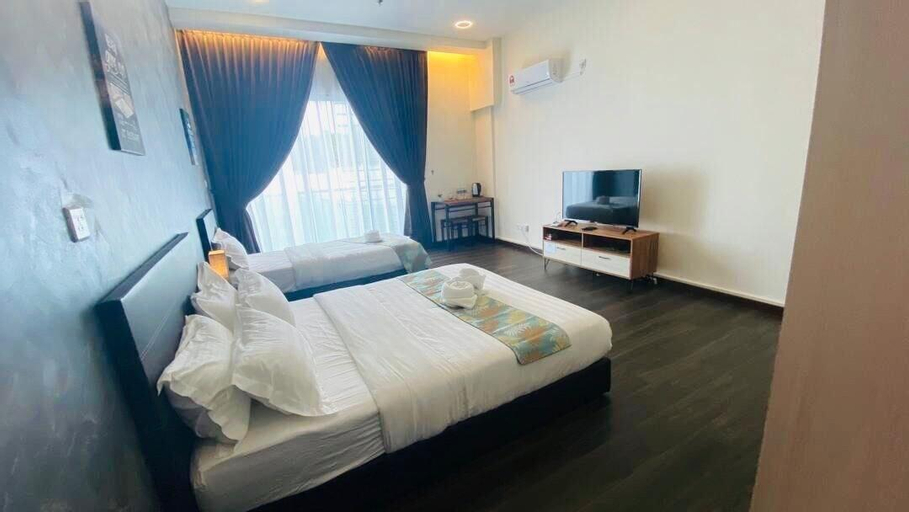 Bedroom 3, 2 Bedroom Near Airport @ Aeropod Sovo Studio, Kota Kinabalu