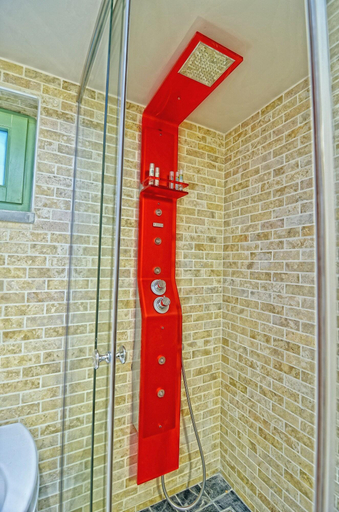 Bathroom 4, Aithrio Guesthouse, Epirus