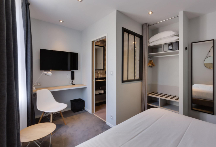 Bedroom 5, Hôtel Les 2 Villas, Calvados