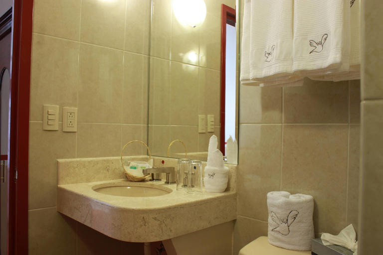 Bathroom 4, Hotel de la Paz, Guanajuato