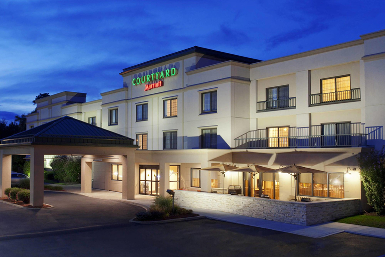 Exterior & Views 2, Courtyard by Marriott Newburgh Stewart Airport, Orange