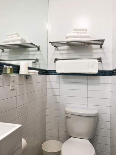 Bathroom 4, Hotel 837, New York