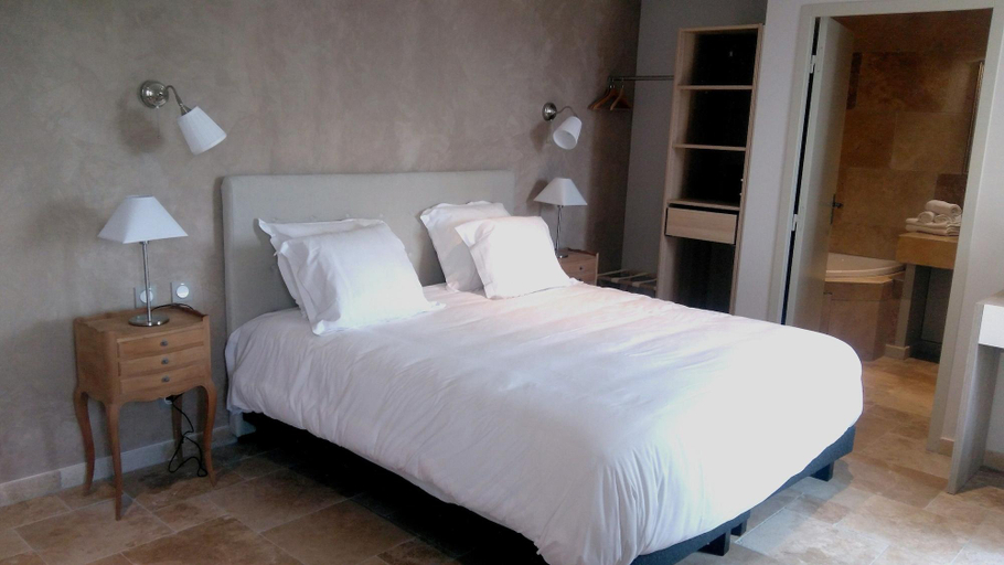 Bedroom 4, Hôtel du Couvent, Ardèche