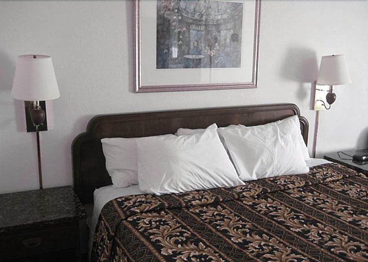 Bedroom, Executive Inn, Dallas