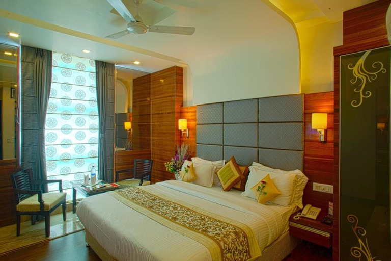 Bedroom 4, HOTEL DELHI 55 @ NEW DELHI RAILWAY STATION, Delhi