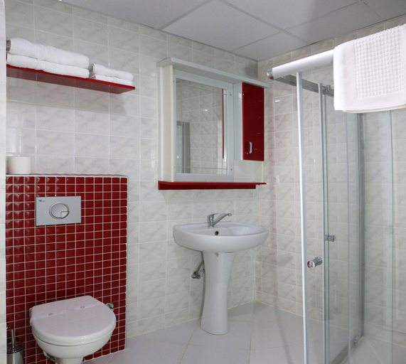 Bathroom, Suw Hotel, Merkez