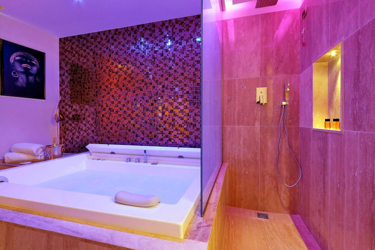 Bathroom 5, Spanish Diamond Luxury Suites & Jacuzzi, Roma