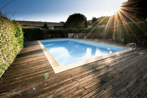 PISCINE, TERRASSE, PARKING, 4 lit, 1500m cite,CLIM, Aude