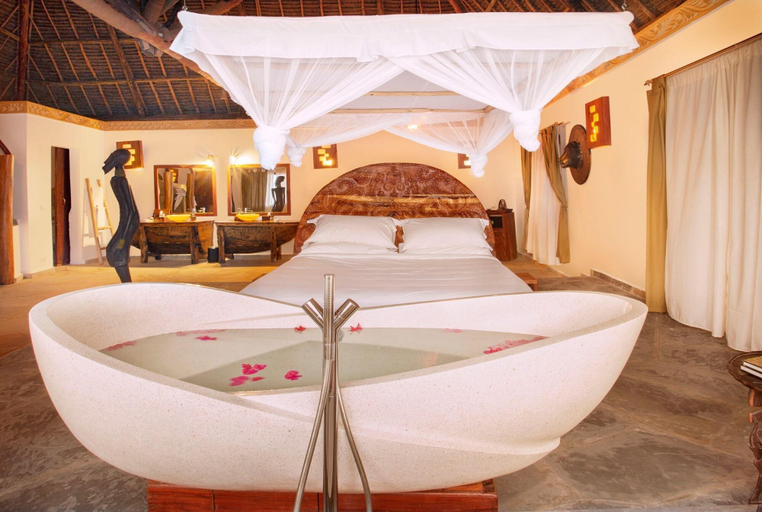 Bathroom 4, The Island - Pongwe Lodge - Adults Only, Kati