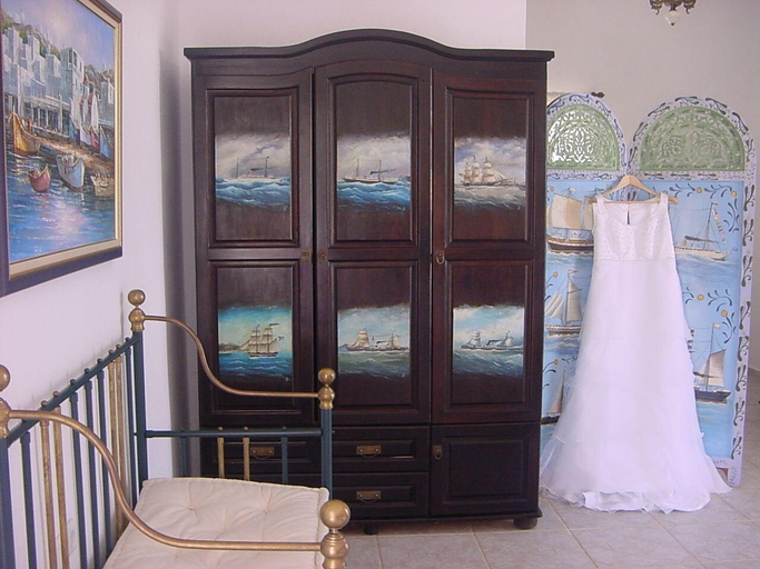 Bedroom 3, Porto Scoutari Romantic Hotel, South Aegean