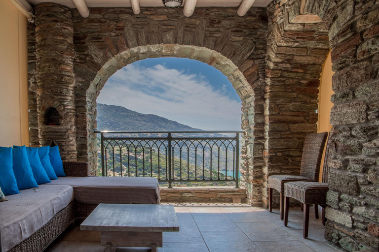 Bedroom 3, Aegean Castle Andros – Adults Only, South Aegean