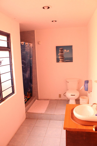 Bathroom 4, Hostal La Encantada, Mexico City