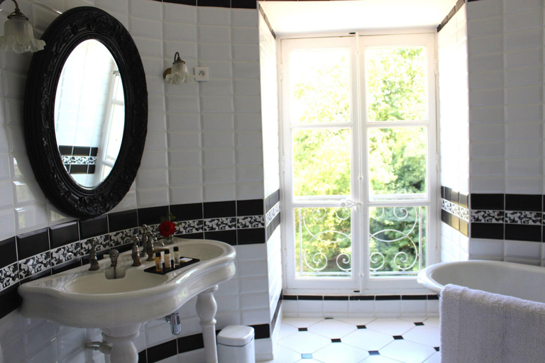 Bathroom, Château de Blet, Cher