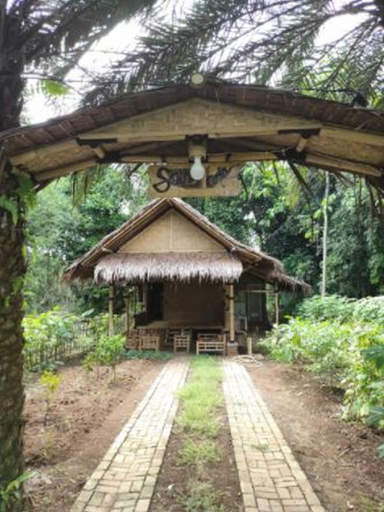 Exterior & Views 1, Bamboo House - Saung Cinta Bogor. Romantic cabin for couple, Bogor