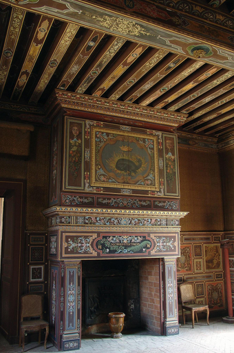Public Area, Chambres d'hotes au Chateau de Gizeux, Indre-et-Loire