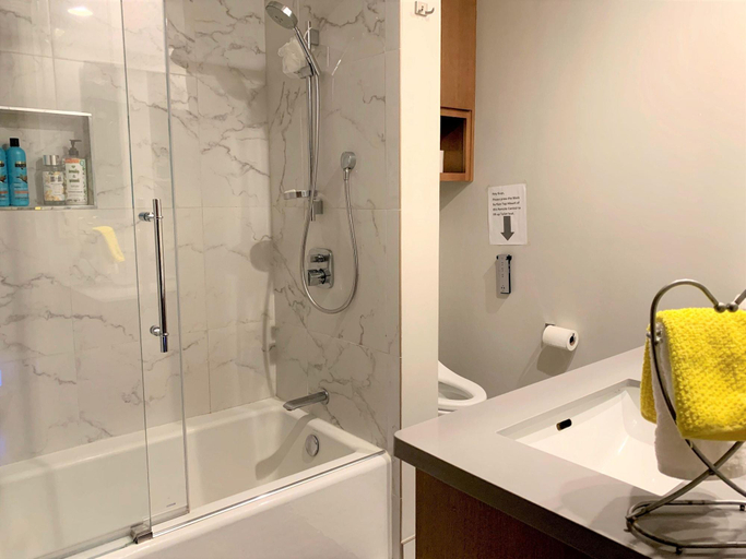 Bathroom, Room next to Santana Row, Santa Clara