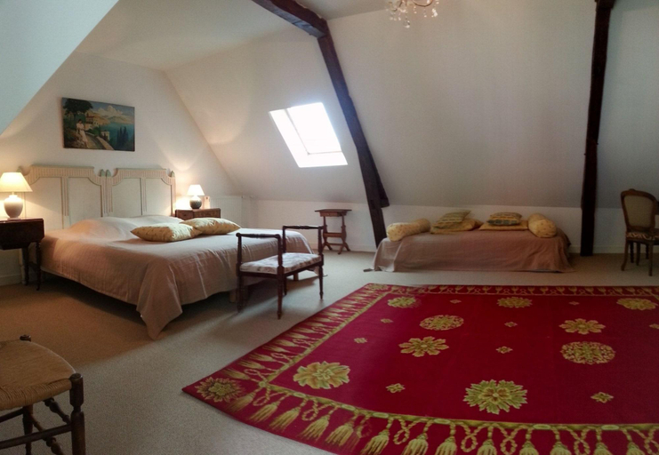 Bedroom 2, Les maisons du Chalonge, Loire-Atlantique