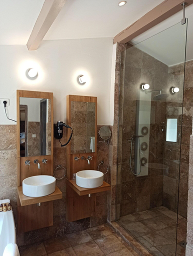 Bathroom 5, Hotel La Villa Dune, Var