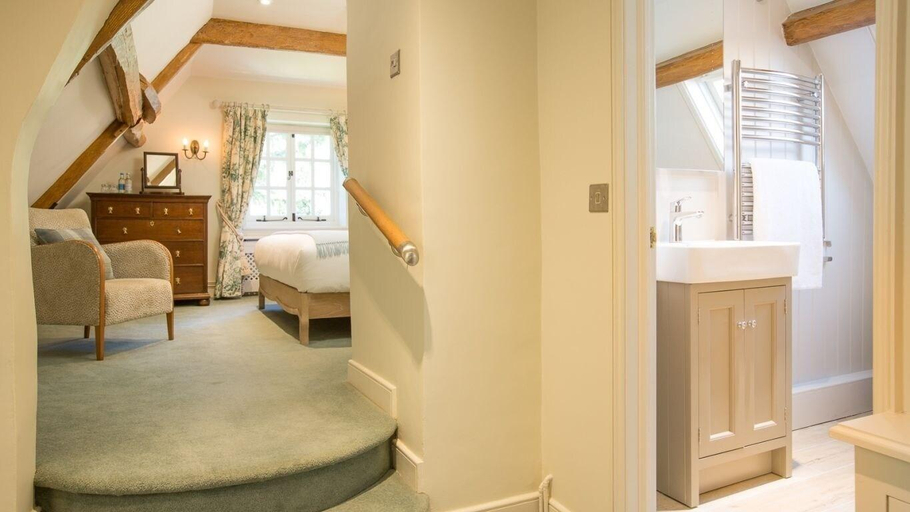 Bathroom 3, The Priory Hotel, Dorset
