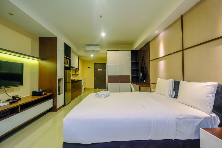 Bedroom 3, Great Choice Studio Apartment Orange County By Travelio, Cikarang