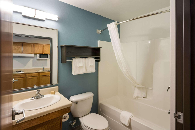 Bathroom 4, Woodspring Suites Austin Northwest Research Blvd, Williamson