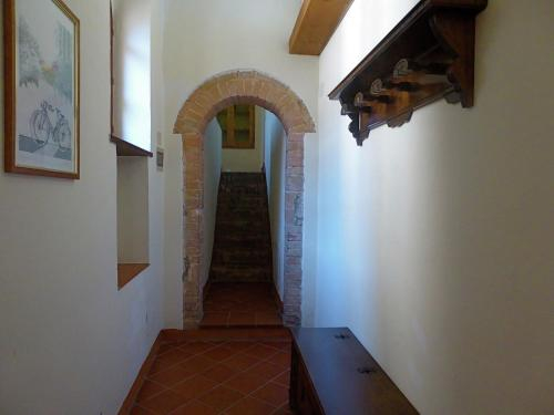 Vintage Castle in Monteriggioni Tuscany near Forest, Siena