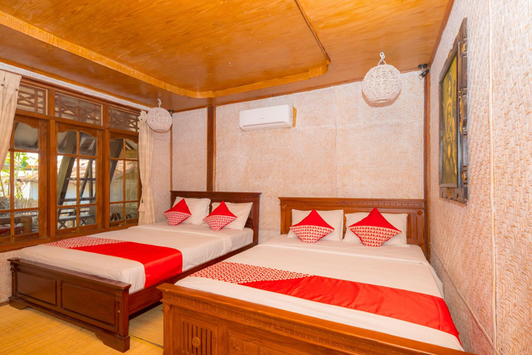 Bedroom 4, Alibaba Bungalows, Lombok