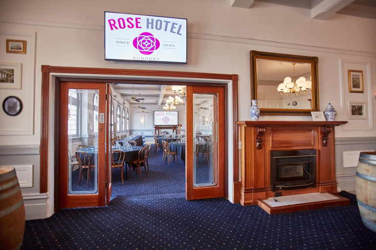Public Area, Rose Hotel & Motel, Bunbury