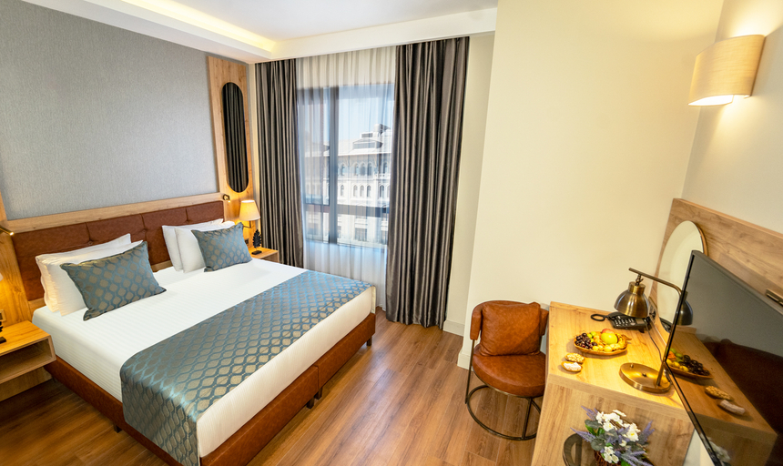 Bedroom 2, Grand Sirkeci Hotel, Fatih