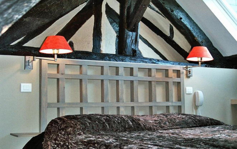 Bedroom 4, Hôtel Restaurant Les Cascades, Calvados