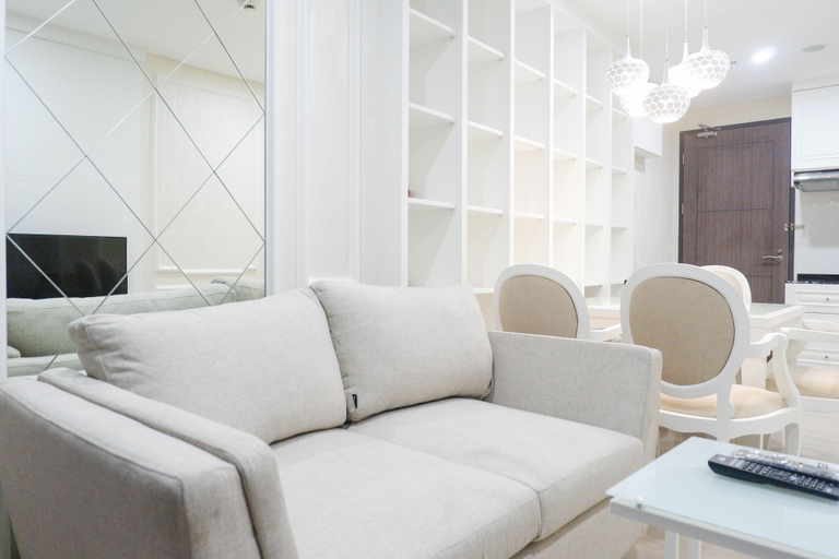 Public Area, Spacious 1BR Apartment at Praxis By Travelio, Surabaya