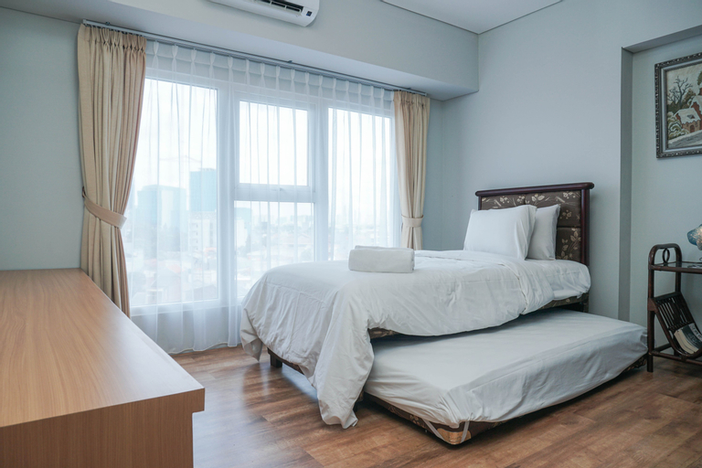 Wonderful 3BR Apartment at Maqna Residence By Travelio, West Jakarta